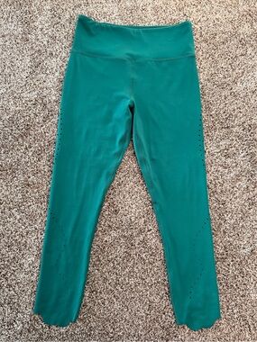 ZYIA Active Emerald Green Performance Leggings